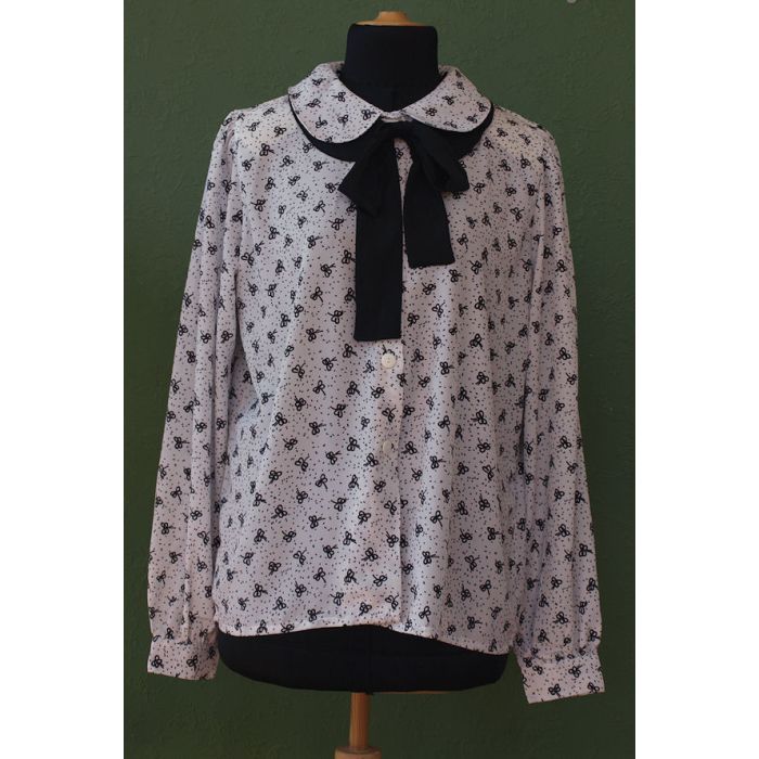 Vintage skjortebluse fra Irma i str. S, ubrugt