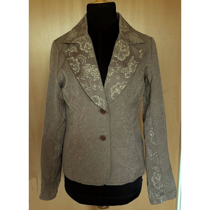 Brun blazer fra Repeat i str. S, ubrugt