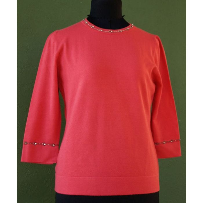 Strikbluse fra Q-Con, 90erne