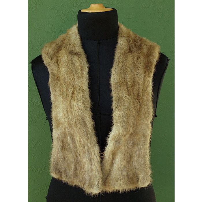 Vintage halskrave i mink, 50erne