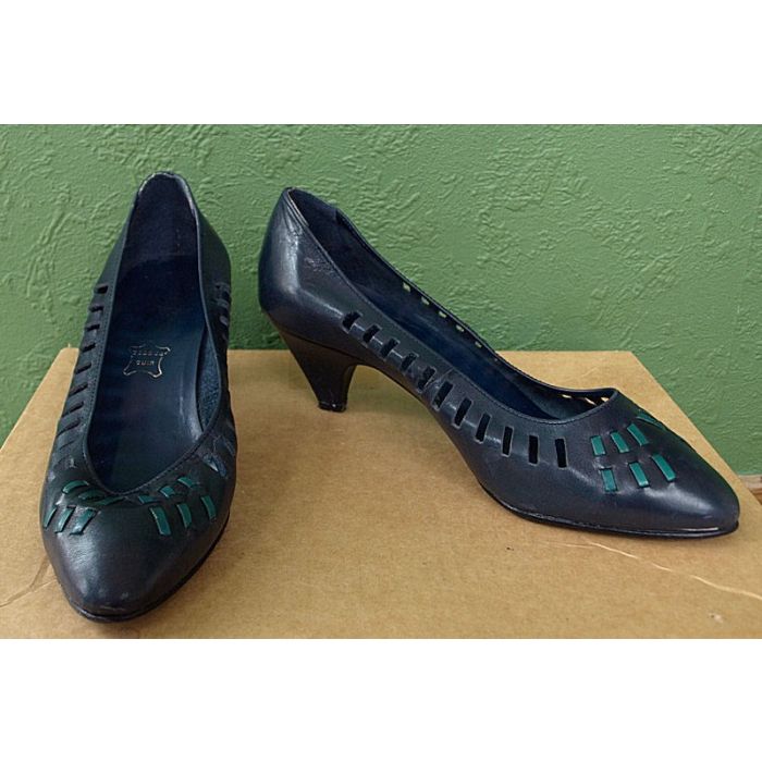 Vintage skindheels fra franske Elastomere, 80erne