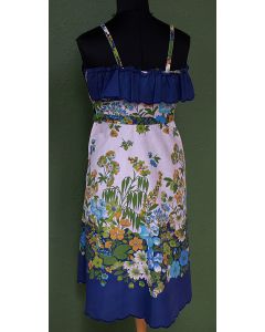Blomstret Vintage kjole fra Camilla of Copenhagen, str. 34