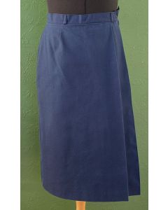 Blå Vintage nederdel fra Lady van Gils, str. 34/36, 70erne