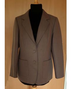 Gråbrun vintage blazer fra Brandtex, str. 40, velholdt