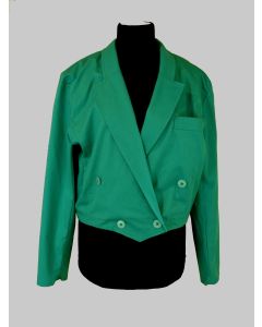 Grøn Vintage blazerjakke fra Kello, str. 36, 80s