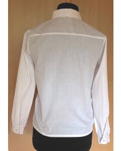 Hvid, enkel og klassisk skjortebluse i str. 36, ubrugt