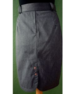 Koksgrå nederdel fra MCO. Ubrugt