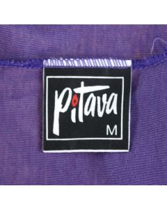 Lilla vintage bluse fra Pitava, str. M, 80erne