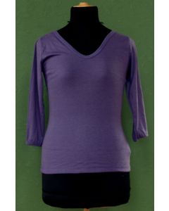 Lilla vintage bluse fra Pitava, str. M, 80erne