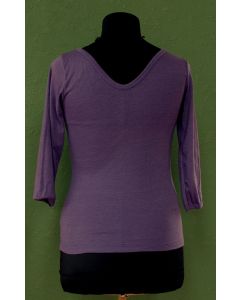 Lilla vintage bluse i jersey fra danske Pitava