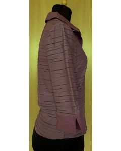 Lyngfrvet blusejakke fra Soya, str. M, ubrugt