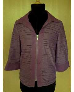 Lyngfrvet blusejakke fra Soya, str. M, ubrugt