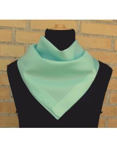 Mintgrønt vintage tørklæde fra italienske Boselli, ubrugt