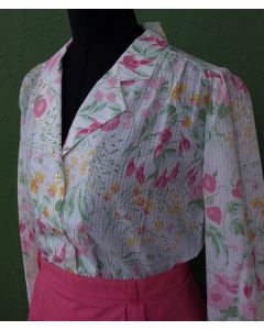 Vintage sæt fra danske Bella, skønne farver, str. 38, ubrugt