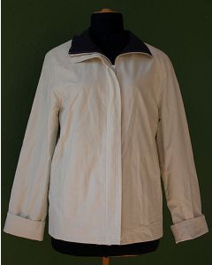 Råhvid Vindjakke fra Milo, str. 36, 90erne