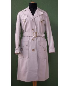 Vintage trenchcoat fabrikeret i Danmark, ubrugt