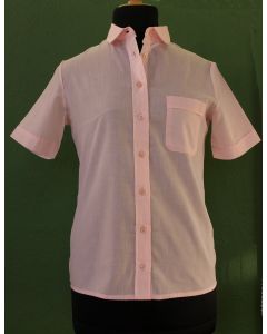 Skjortebluse fra Brandtex, str. 34, 80erne