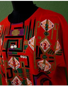 Vintage bluse fra Jagro, str. 44 ubrugt