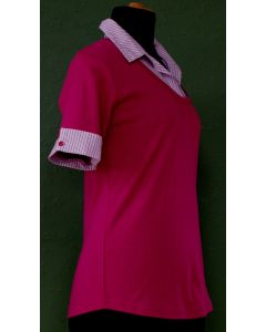 Kortærmet bluse fra Soyaconcept, str.  M. Ubrugt