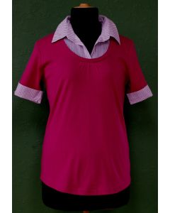 Kortærmet bluse fra Soyaconcept, str.  M. Ubrugt