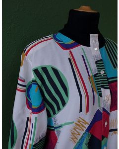 Vintage blusejakke fra Collection, str. 38, 80erne
