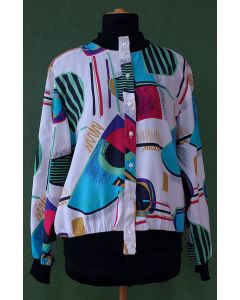 Vintage blusejakke fra Collection, str. 38, 80erne