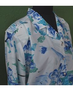 Vintage blusejakke fra Eurofashion, str. 40, 80erne