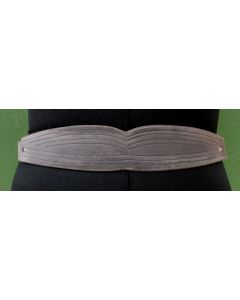 Vintage bælte i imiteret ruskind, 80erne