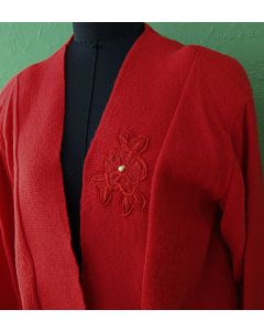 Vintage cardigan fra Juma Tex, str. 38, fra 80erne