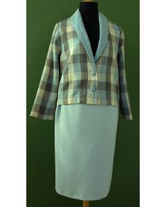 Vintage dragt fra Maria Newe og Brandtex, str. 38, 80erne