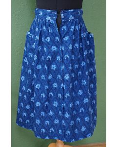 Vintage nederdel, str. 36, 80erne