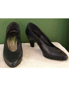 Vintage skindheels fra Pierre Chupin, str. 39, 80erne