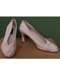 Vintage skindheels fra Vittore, str. 38, 80erne