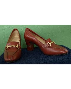 Vintage skindsko fra Hantal, str. 37½, 80erne