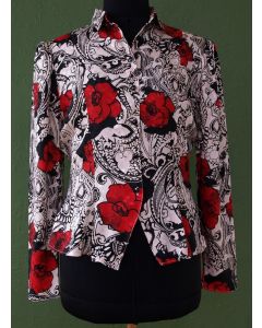 Vintage skjorte fra Eurofashion, str. 36, 80erne