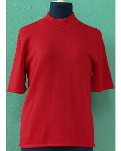 Vintage strikbluse, 80erne