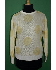 Vintage strikbluse fra Michelle, str. 36