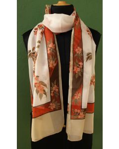 Vintage tørklæde med blomsterbort fra Hercolani