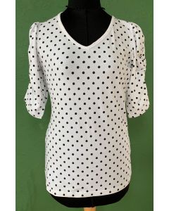 Kortærmet bluse fra ZNK, str. S, ubrugt