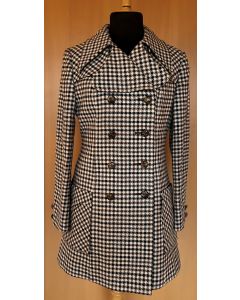 Vintage frakke fra engelske Sidwall, London. Str. 36. Har aldrig været i brug