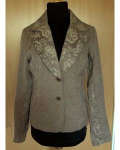Brun blazer fra Repeat i str. S, ubrugt