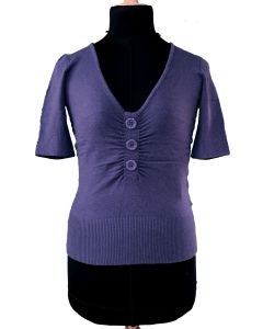 Kortærmet bluse fra Vero Moda, str. S. Ubrugt
