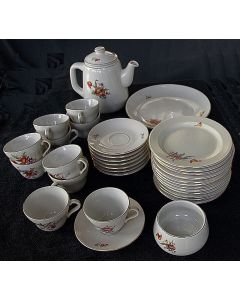 Vintage kaffestel i keramik, 50erne