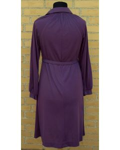 Vintage kjole i jersey fra Bella, str. 36, 70erne