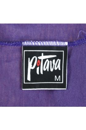 Lilla vintage bluse fra Pitava, str. M, 80erne
