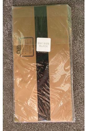 Sorte vintage strømper til hofteholder, str. one-size