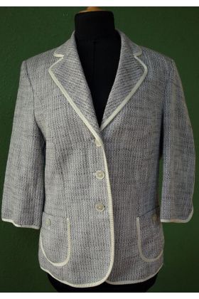 Vintage jakke fra Delmod, str. 38, 80erne