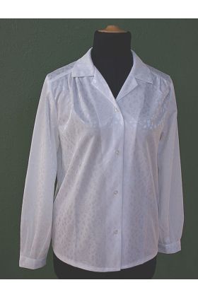 Vintage skjortebluse fra 80erne