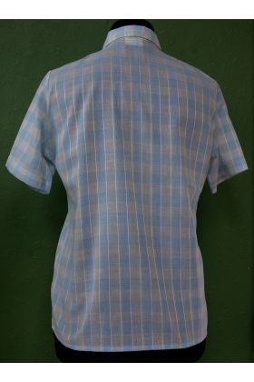 Vintage skjortebluse fra Brandtex, str. 36, 80erne