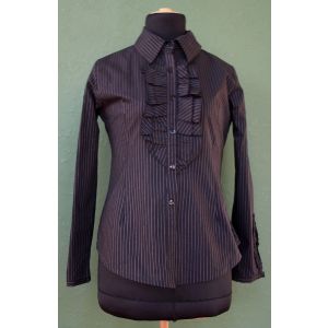 Skjortebluse fra Kaidal, Paris, str. S, 80erne